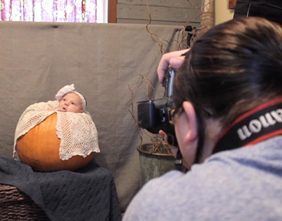 Baby Photoshots - Behind the Scenes
