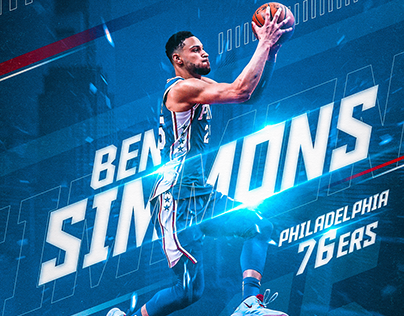 Nba Art | Ben Simmons | Philadelphia 76ers
