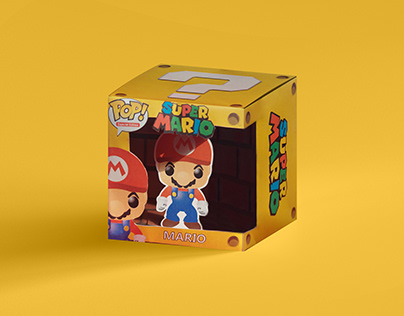 Reinvenção de Embalagem | Funko POP Super Mario