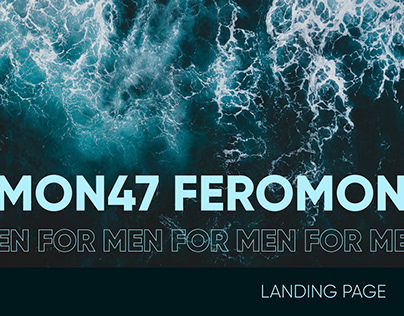 Landing page for perfume — FEROMON47