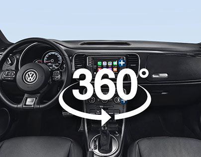 VW The Beetle | Interior view 360