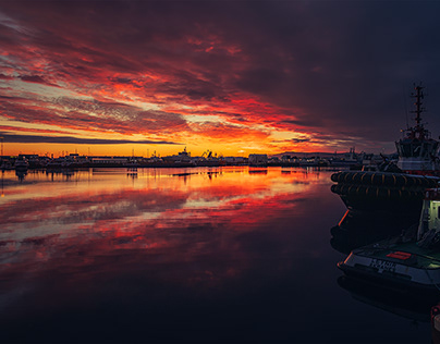 Midnight Sun-Old Harbor Reykjavik last year 2022