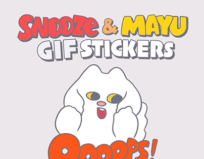 Snooze & Mayu GIF Stickers