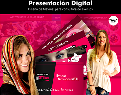 Presentación Digital para Empresa de Eventos