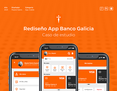 Rediseño App | Banco Galicia | UX/UI Avanzado