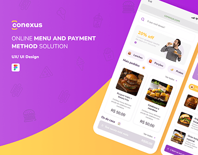 Conexus- Online menu and payment method solution