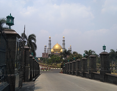 Golden dome mosque