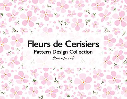 Création de motif floral Pattern design Flowers