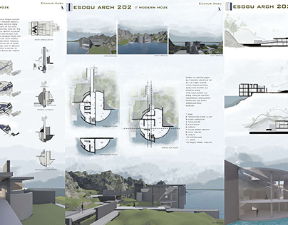 Modern Museum - Architectural Design 202
