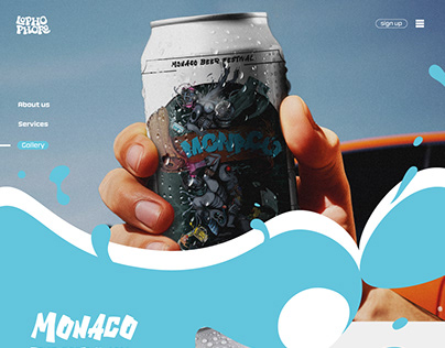 MONACO BEER festival 2024 - illutration and concept art