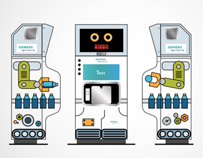 Siemens Vodobot - Interaktivní automat OUTDOOR