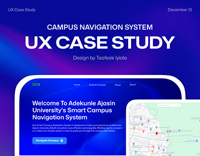 Project thumbnail - CAMPUS NAVIGATION SYSTEM CASE STUDY