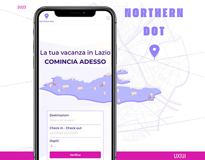 UX|UI DESIGN with animation for a local travel agency