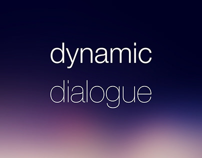 Dynamic Dialogue