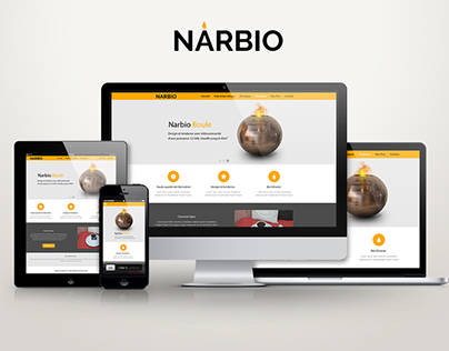 Narbio website redesign