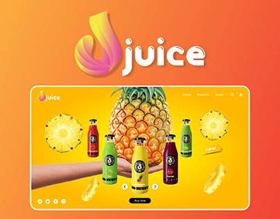 J-Juice Landing Page