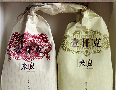 Rice packaging；米！良