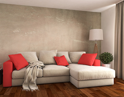 Concrete | Living room Design