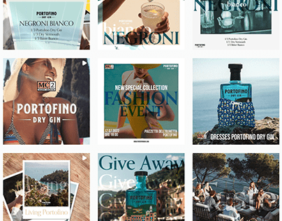 SOCIAL MEDIA MANAGEMENT | Portofino Dry Gin