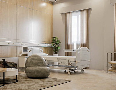ETHIO-TABIB HOSPITAL VIP BED RM INTERIOR DESIGN