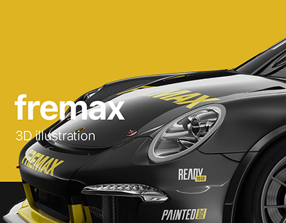 Fremax | Porsche | Stock | Break Disc | CGI