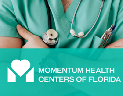 Momentum Health Centers logo & brand identity