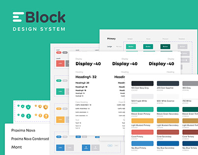 Project thumbnail - EBlock - Design System & Application