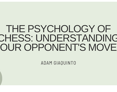 The Psychology of Chess