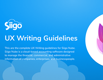 UX Writing Guidelines - Siigo