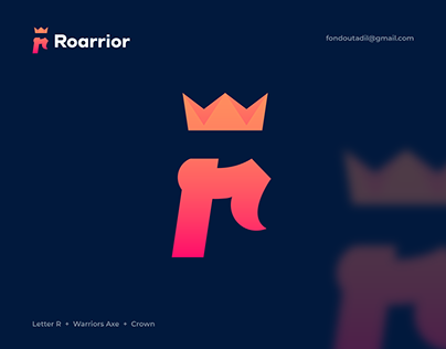 Roarrior | Brand logo | Logo Design | App Icon