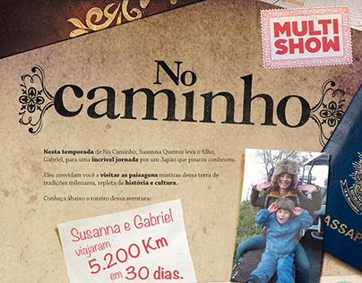 MultiShow - No Caminho - Infograph