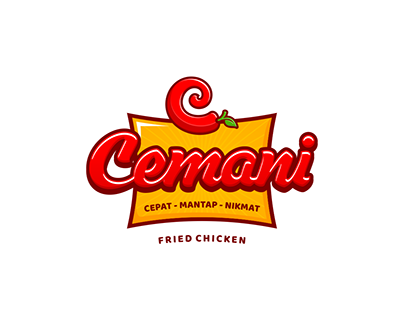 Cemani Fried Chicken Logo and Branding