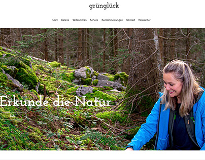 Fotografieprojekt - Homepage grünglück