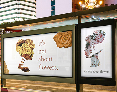 It's not about flowers — design concept