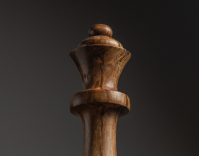 Wooden chess piece Daijin (大臣)