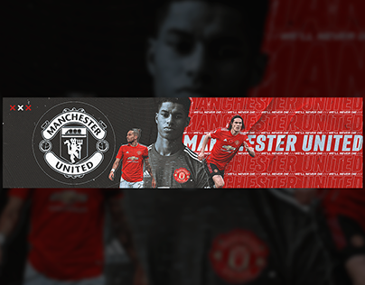 Manchester United Cover VK /// football banner