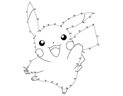 Primeiro uso illustrator - Pikachu - Liga Pontos