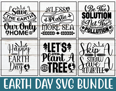 Earth Day SVG Bundle