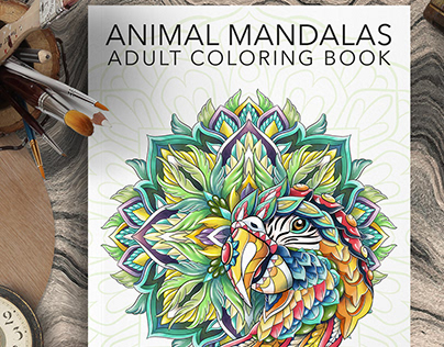 Coloring Book "Animal Mandalas"