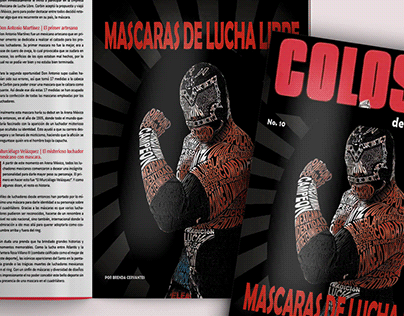 COLOSOS - Collage Tipográfico para Editorial