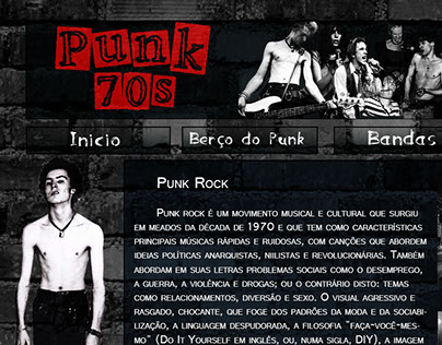 Web - Punk 70s