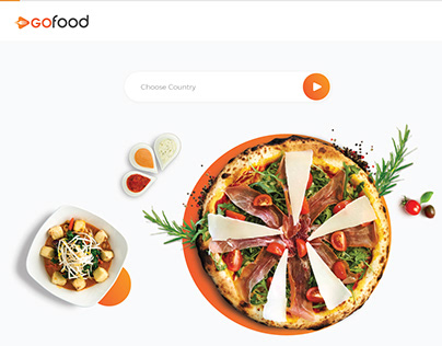 GoFood Landing Page