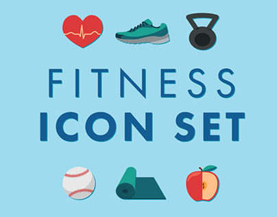 Fitness Icon Set - PPD