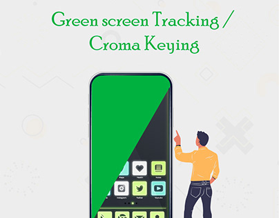 Green screen mobile tracking