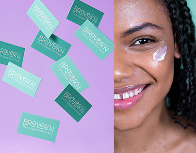 BRAVESKIN | Skincare branding | Visual identity