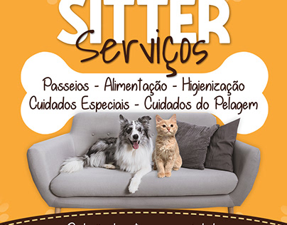 Flyer de servicios de mascotas para Redes Sociales