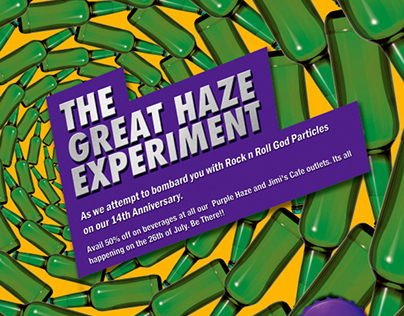Purple Haze Anniversary Print Ad