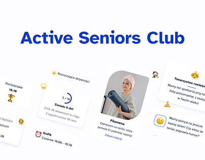 Active Seniors Club | Web UX/UI Design