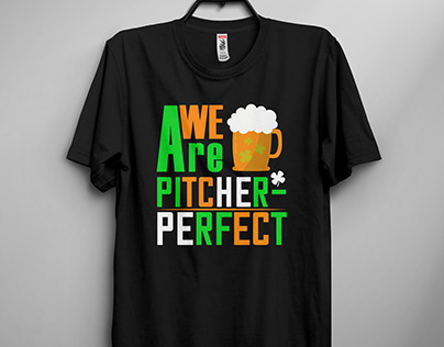 We are pitcher- perfect t-shirt design
