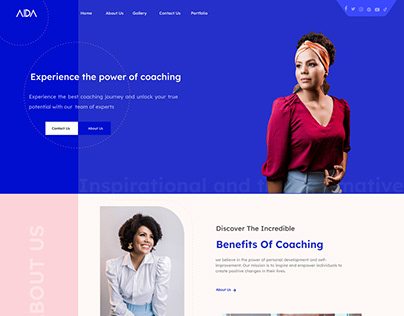theme website - UI/UX Website Design coaching